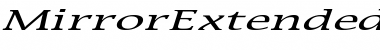 MirrorExtended Italic