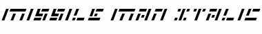 Download Missile Man Italic Font