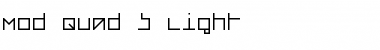 Mod Quad S Ligh Font