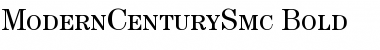 ModernCenturySmc Font