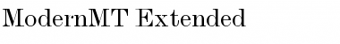 Download ModernMT Extended Font