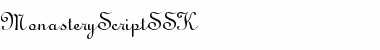 MonasteryScriptSSK Regular Font