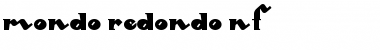 Mondo Redondo NF Regular Font