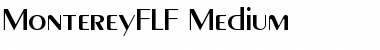 MontereyFLF-Medium Medium Font