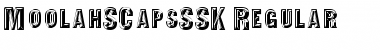 MoolahSCapsSSK Regular Font