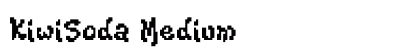 KiwiSoda Medium Font Preview