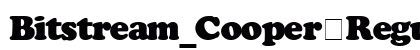 Bitstream_Cooper Regular