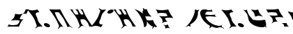 StarTrek Gothic Ferengi rengi Font StarTrek Gothic Ferengi rengi Font Preview