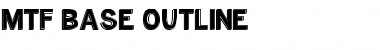 MTF Base Outline Font