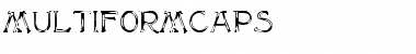 MultiformCaps Regular Font
