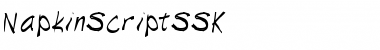 NapkinScriptSSK Regular Font