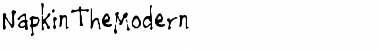 Napkin TheModern Font
