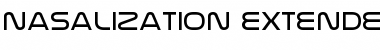 Nasalization Extended Light Regular Font