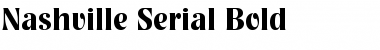 Nashville-Serial Font