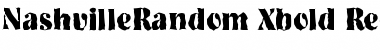 NashvilleRandom-Xbold Regular Font