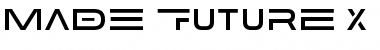 MADE Future X HEADER Font