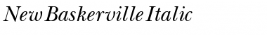 New Baskerville Italic