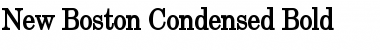 Download New Boston Condensed Font
