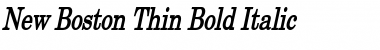 Download New Boston Thin Font