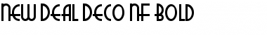 New Deal Deco NF Bold Regular Font