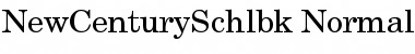 NewCenturySchlbk-Normal Font