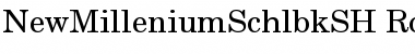 NewMilleniumSchlbkSH Font