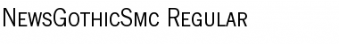 NewsGothicSmc Regular Font