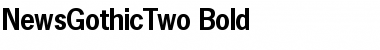 NewsGothicTwo Bold Font