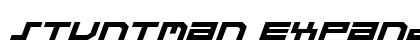 Stuntman Expanded Italic Expanded Italic preview