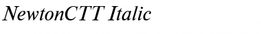 NewtonCTT Italic