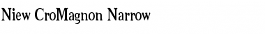 Niew CroMagnon Narrow Regular Font