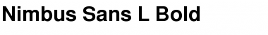 Nimbus Sans L Regular Font