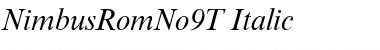 NimbusRomNo9T Italic Font
