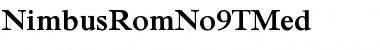 NimbusRomNo9TMed Regular Font