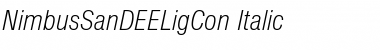 NimbusSanDEELigCon Italic