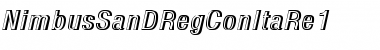 NimbusSanDRegConItaRe1 Regular Font