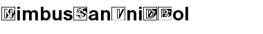 Download NimbusSanIniDBol Font