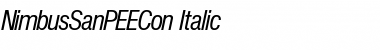 NimbusSanPEECon Italic