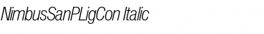 NimbusSanPLigCon Italic