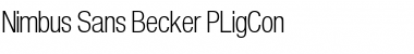 Nimbus Sans Becker PLigCon Regular Font