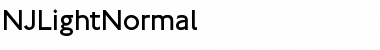NJLight Regular Font