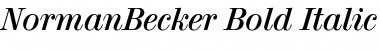 Download NormanBecker Font