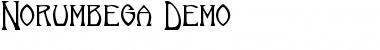 Norumbega Demo Regular Font
