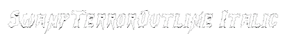 SwampTerrorOutline Italic Preview