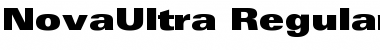 NovaUltra Regular Font