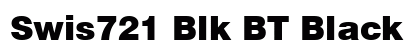 Swis721 Blk BT Black preview