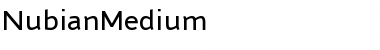 NubianMedium Font