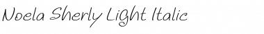 Noela Sherly Light Italic