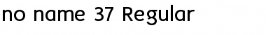 no_name_37 Regular Font