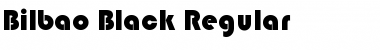 Bilbao-Black Regular Font